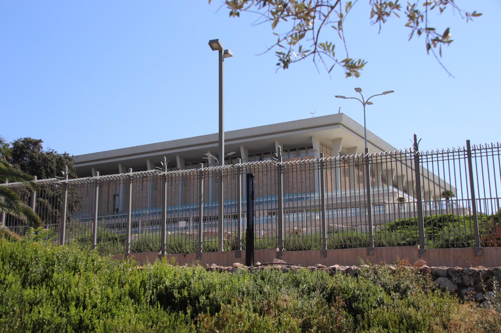 Edificio de la Knéset, el Parlamento de Israel, en Jerusalén.
