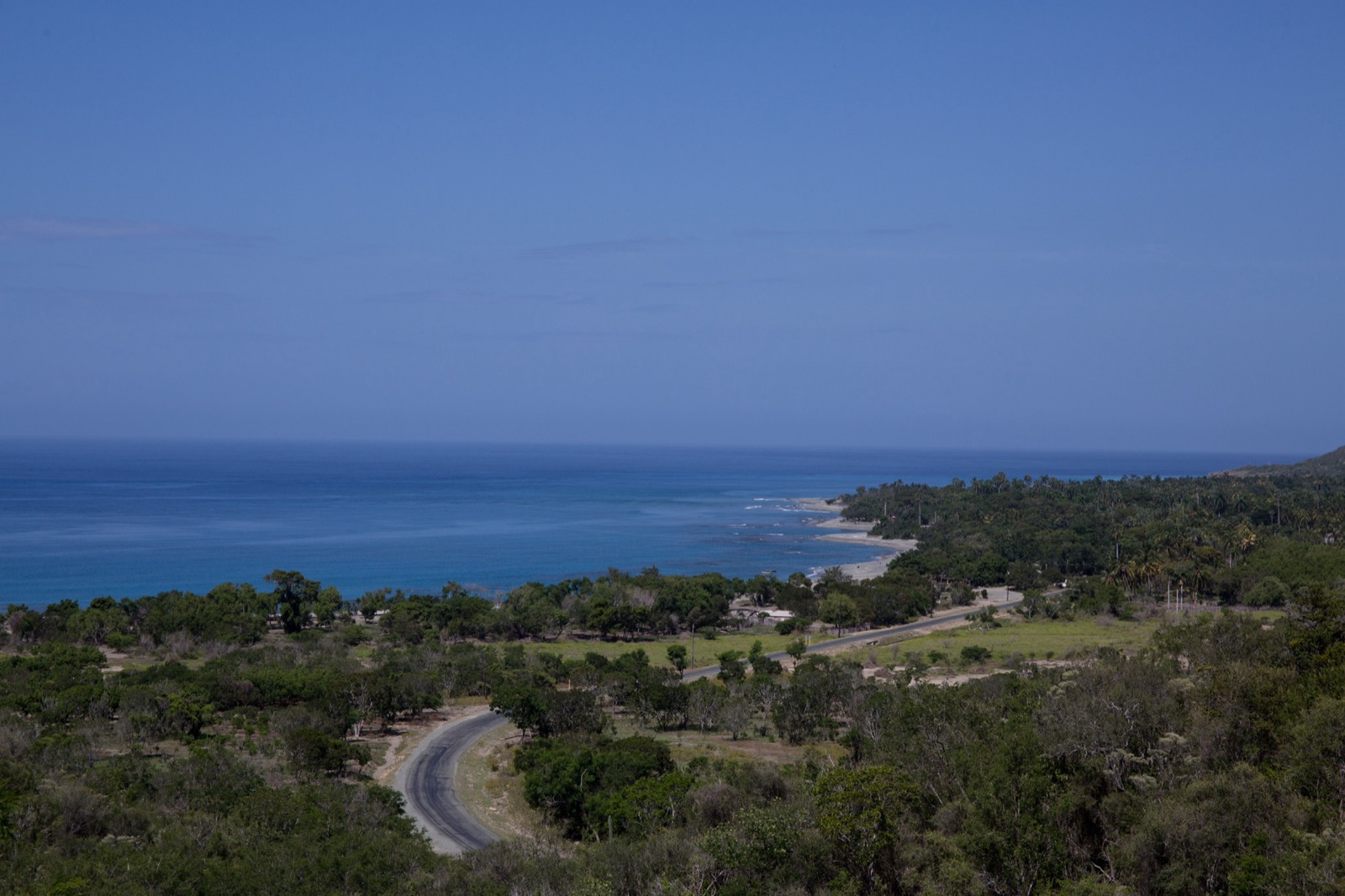 Costa cerca de Cajobabo, en la provincia de Guantánamo, en el sureste de Cuba.