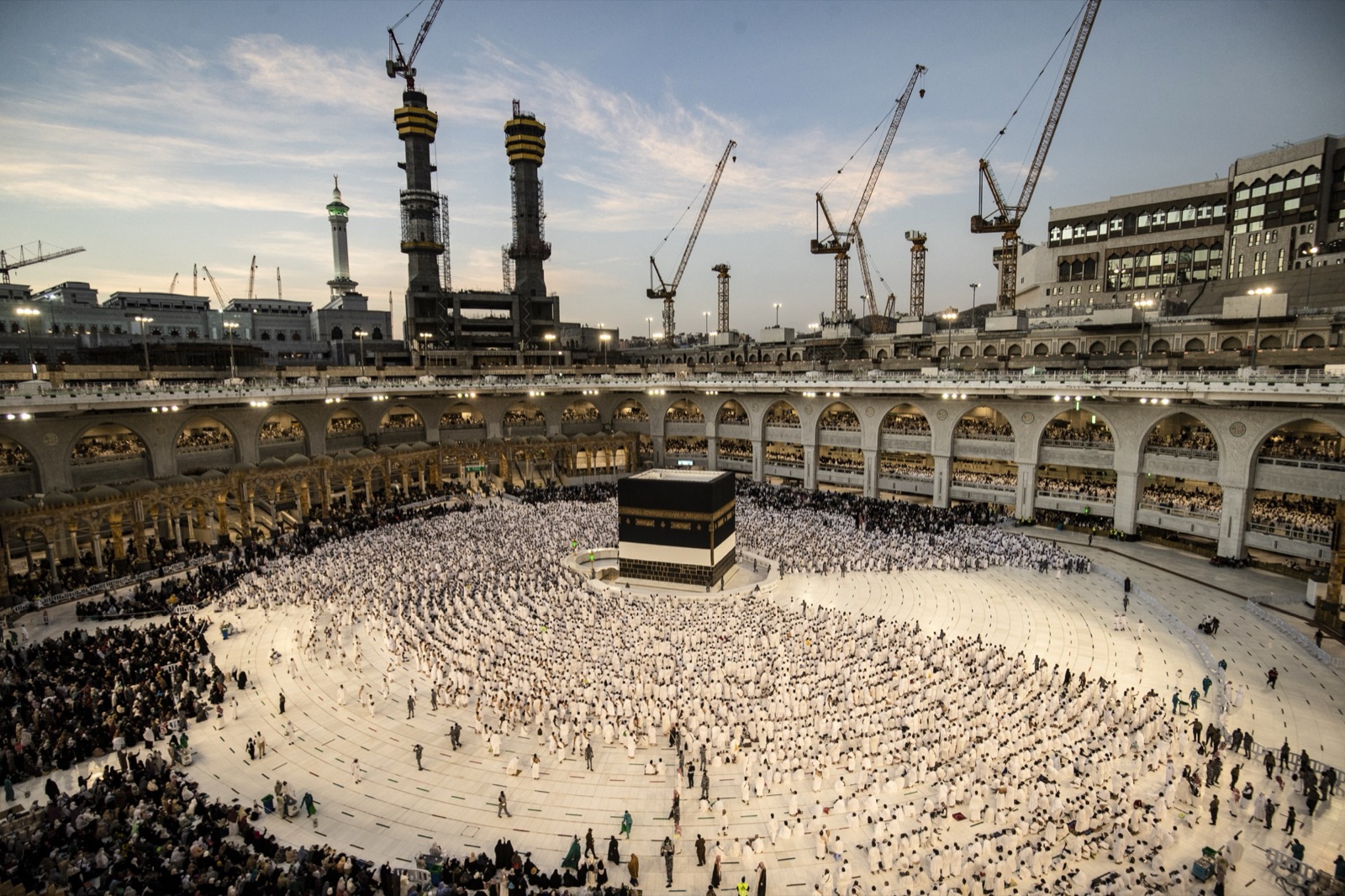 La Gran Mezquita de La Meca, en Arabia Saudí.