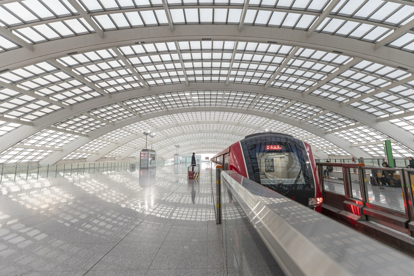 Estación de la Terminal 3 del Aeropuerto Internacional de Pekín.