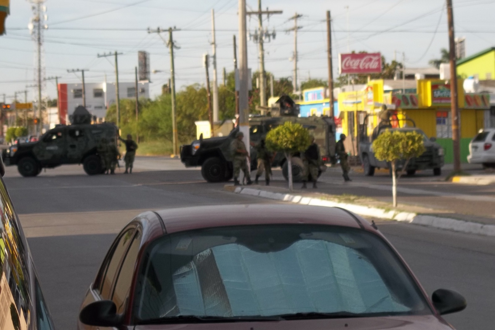 Militares mexicanos durante un operativo en Matamoros, Tamaulipas (archivo, 2012)