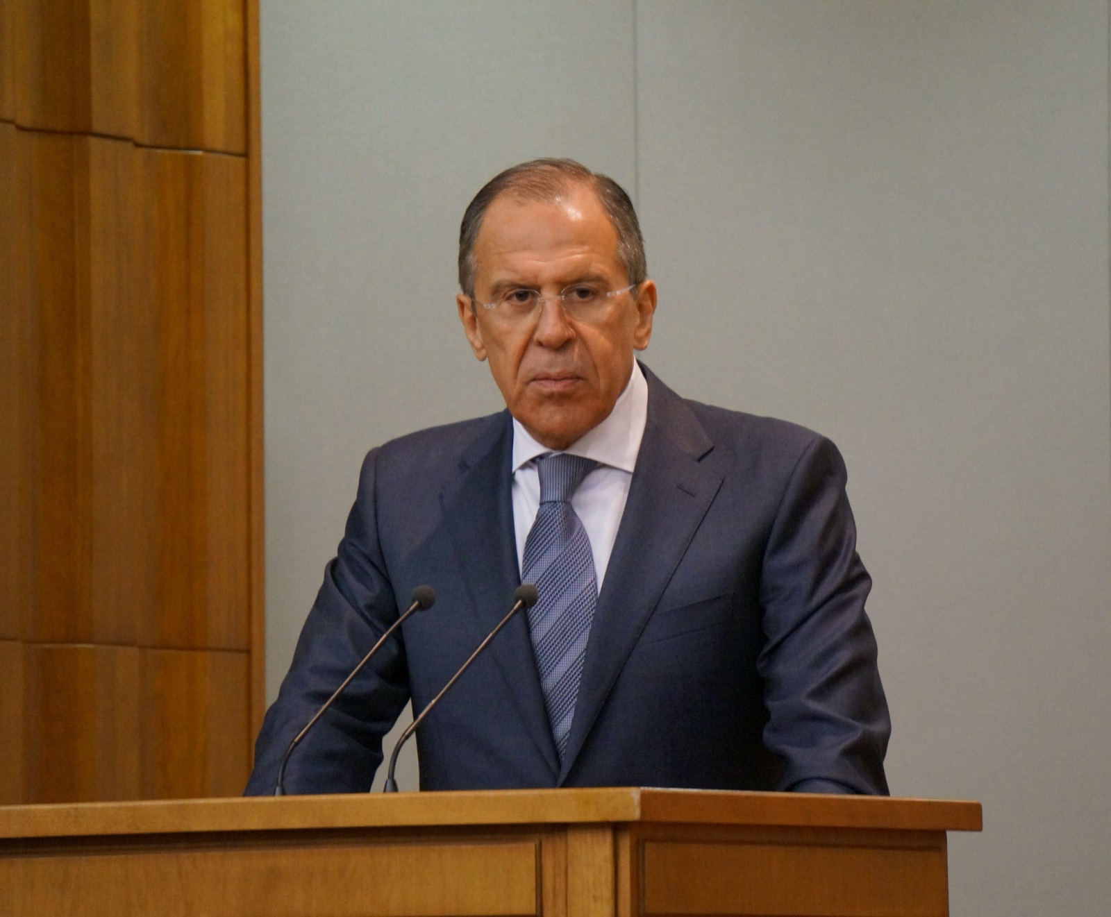 Serguéi Lavrov, ministro de Exteriores de Rusia, en una imagen de archivo.