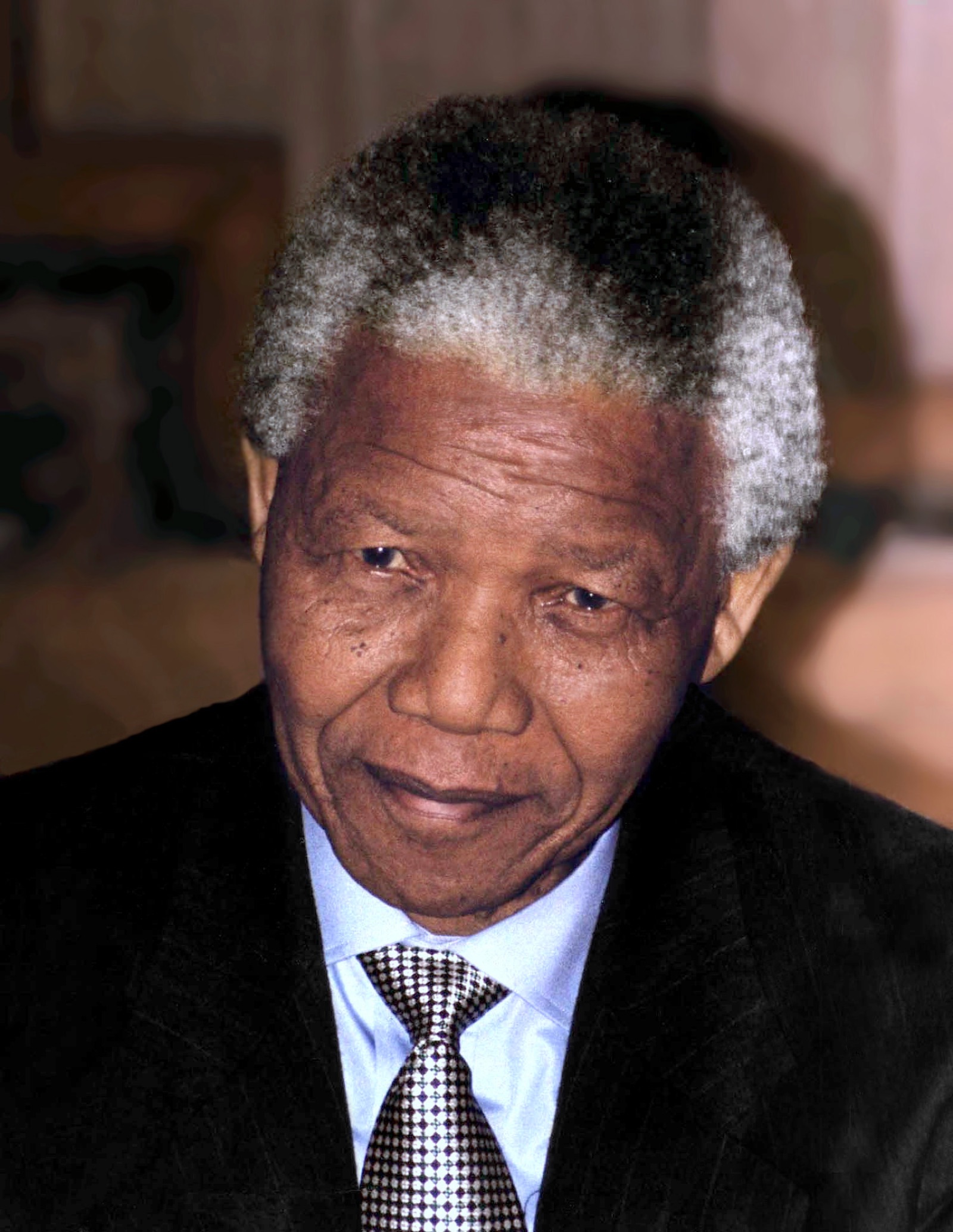 Nelson Mandela en Washington, en octubre de 1994, pocos meses después de asumir la presidencia de Sudáfrica.