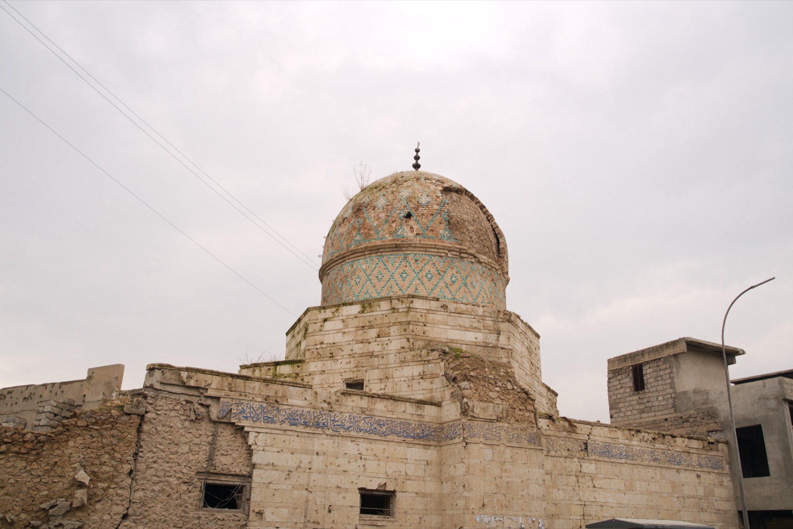La Gran Mezquita de al-Nuri, en Mosul (Irak), en enero de 2020. Allí se presentó Baghdadi como "califa" en 2014.