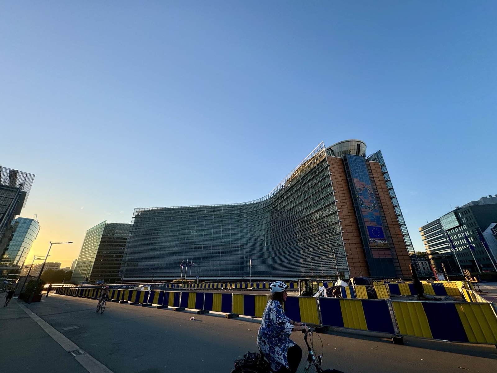 El edificio Berlaymont, sede de la Comisión Europea, en Bruselas.