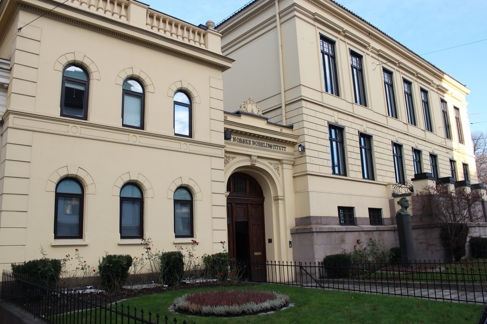 La sede del Instituto Nobel Noruego, en Oslo, donde se reúne el comité que elige el Premio Nobel de la Paz.