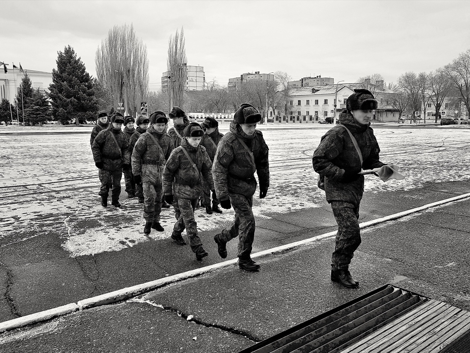 Soldados en Rusia en diciembre de 2018 (foto de archivo).