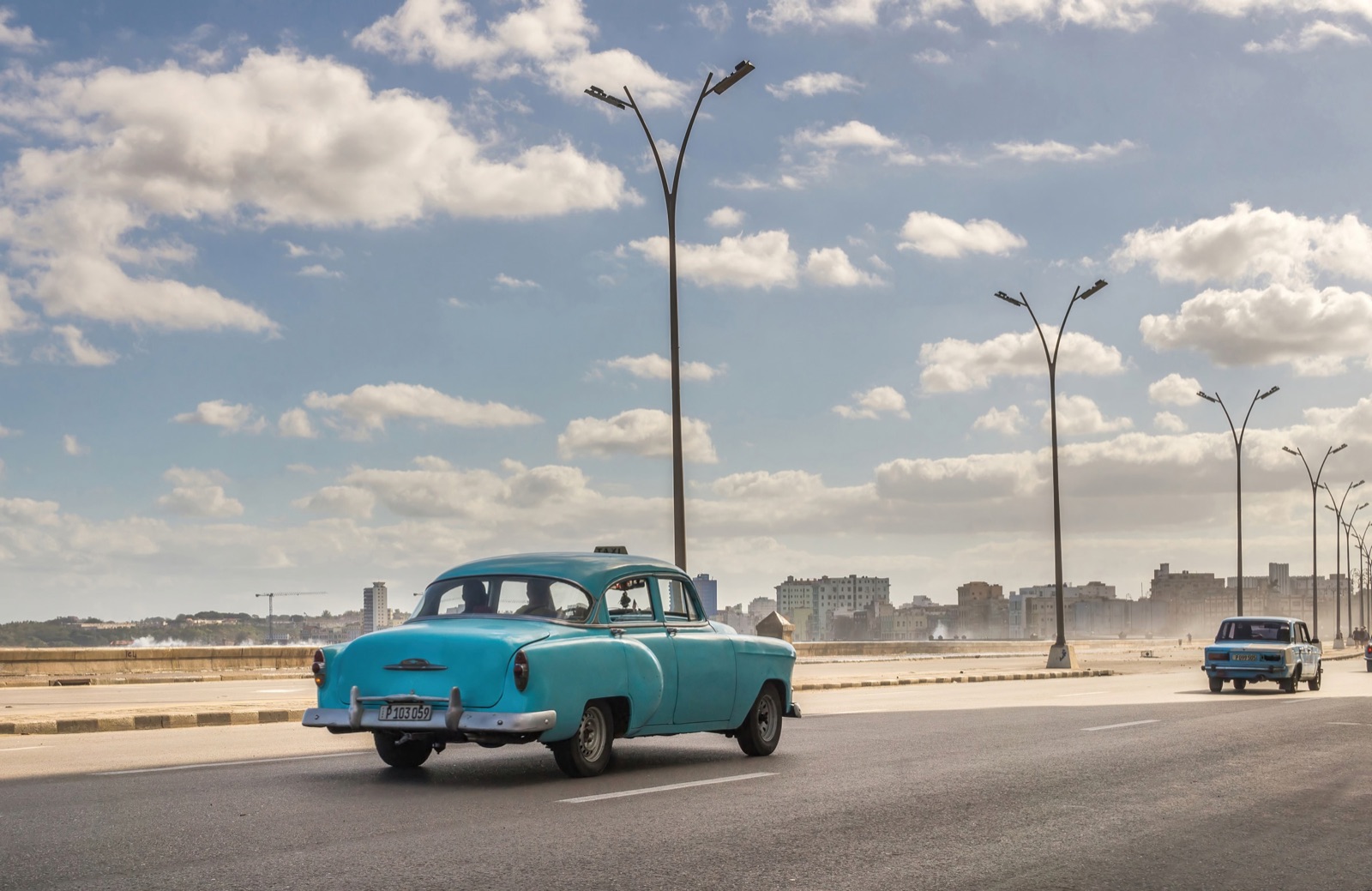 Avenida del Malecón, en La Habana, Cuba.