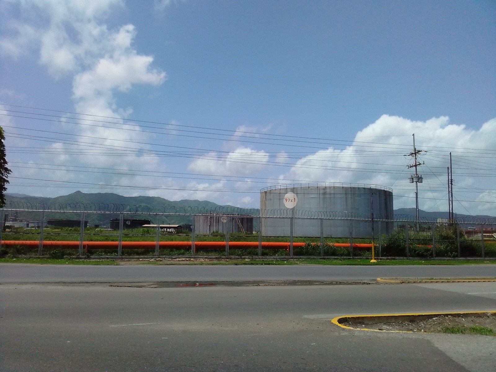 Refinería de Puerto La Cruz, en el oriente de Venezuela.