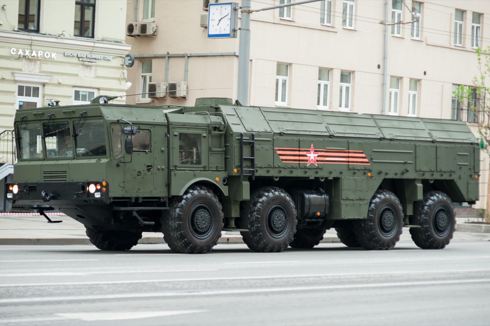 Lanzador Iskander-M durante un ensayo del desfile militar en Moscú, 2018 (imagen de archivo).